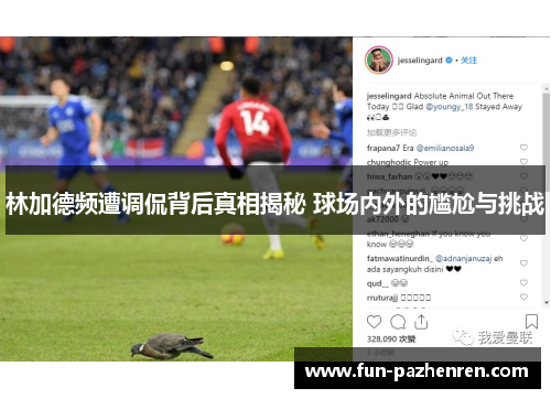 林加德频遭调侃背后真相揭秘 球场内外的尴尬与挑战 林加德频遭调侃背后真相揭秘 球场内外的尴尬与挑战